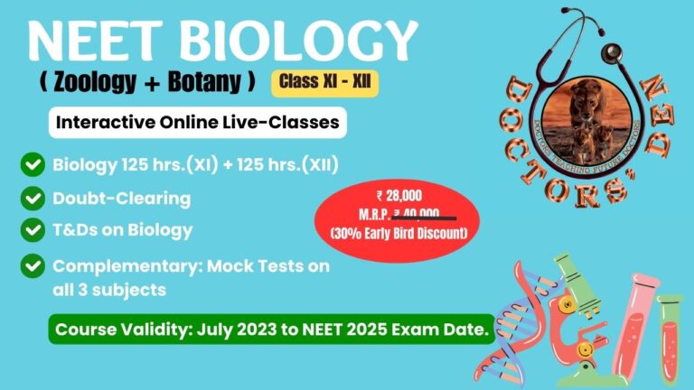 NEET Biology (Zoology + Botany ) XI+XII
