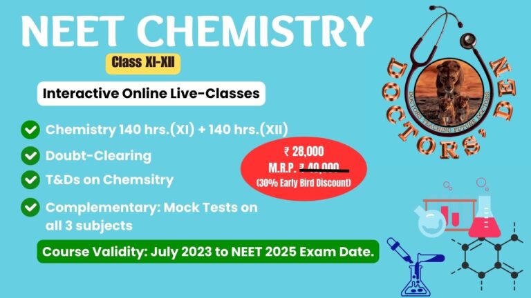 NEET Chemistry XI+XII
